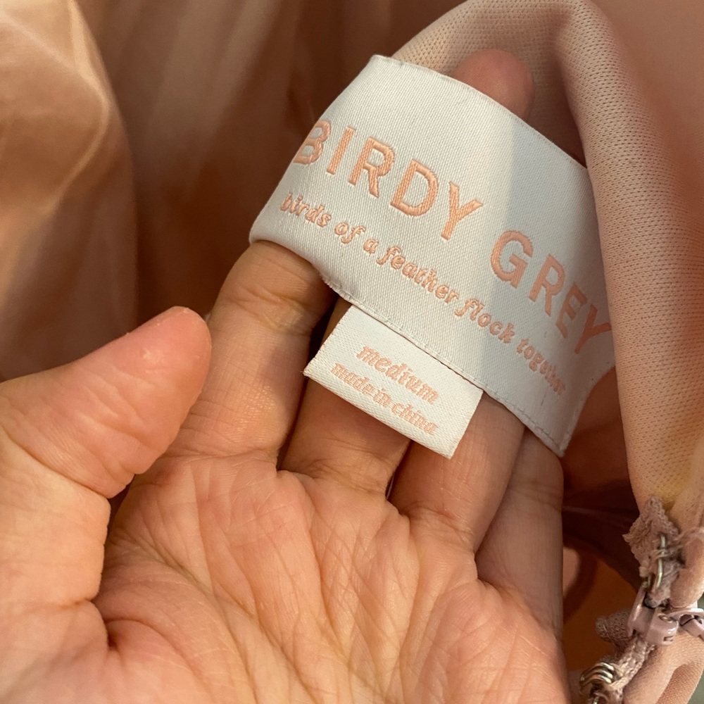 Birdy Grey Kae Bridesmaids Dress in Rose Quartz - Picture 4 of 6